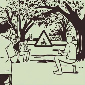 ação educativa de trânsito