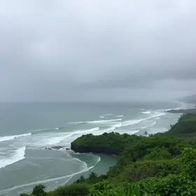 chuva volumosa litoral SC PR SP