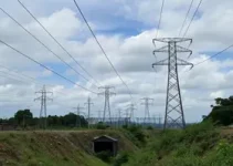 linha de transmissão subterrânea