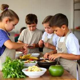 oficinas culinárias para crianças com seletividade alimentar